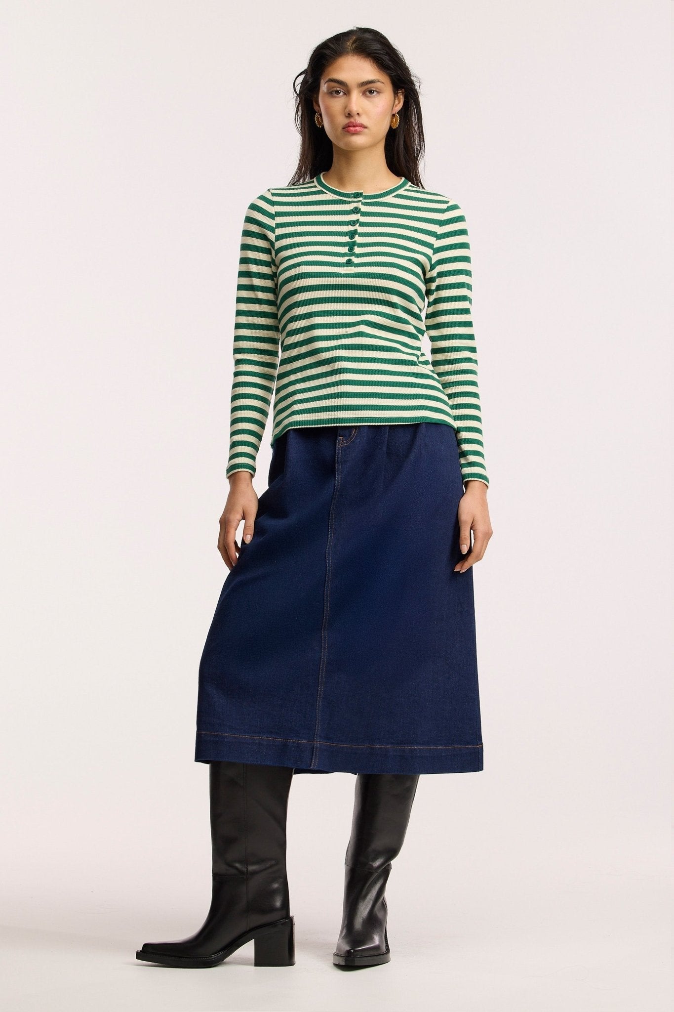 Haut Henley gaufre Traveller