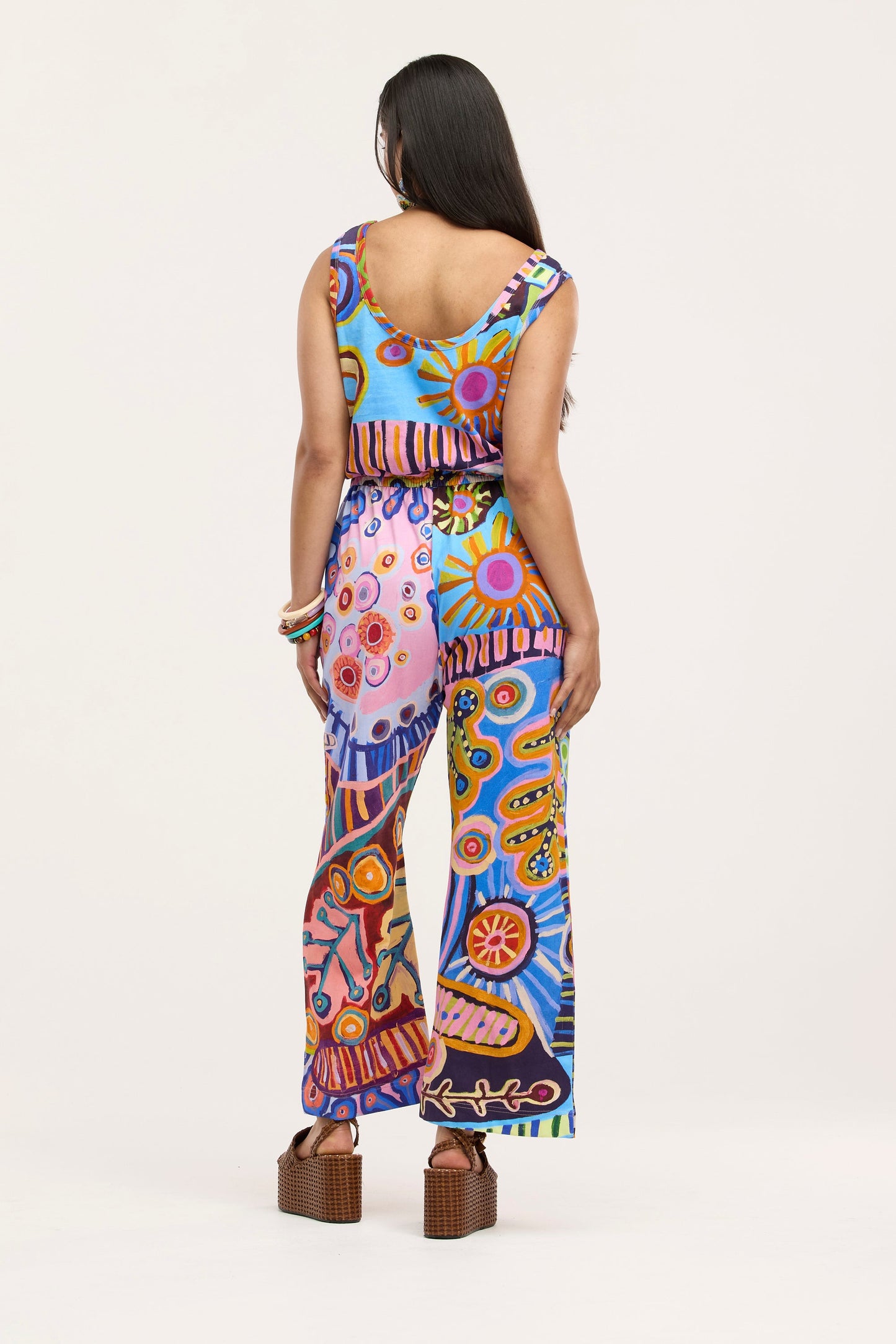 Combinaison pantalon large Saraeva