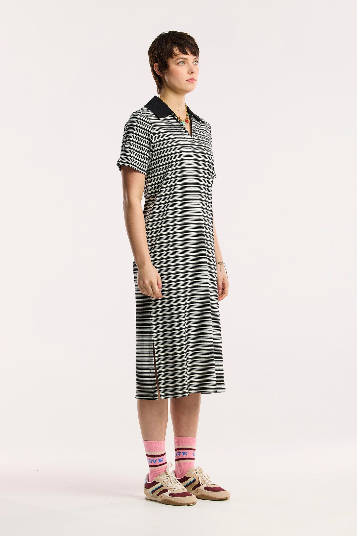 Robe polo Traveller côtelée