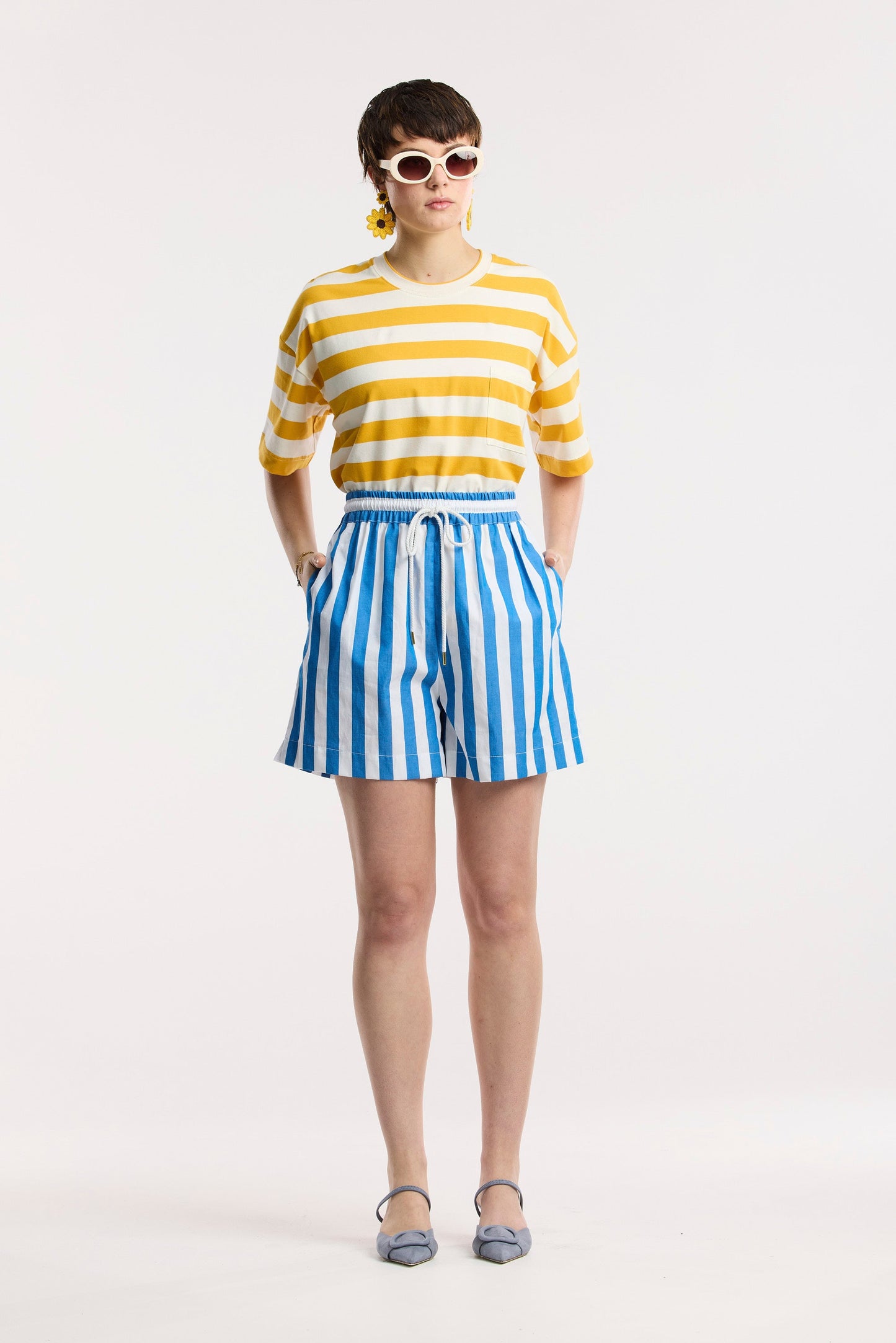Short rayé Pacifica