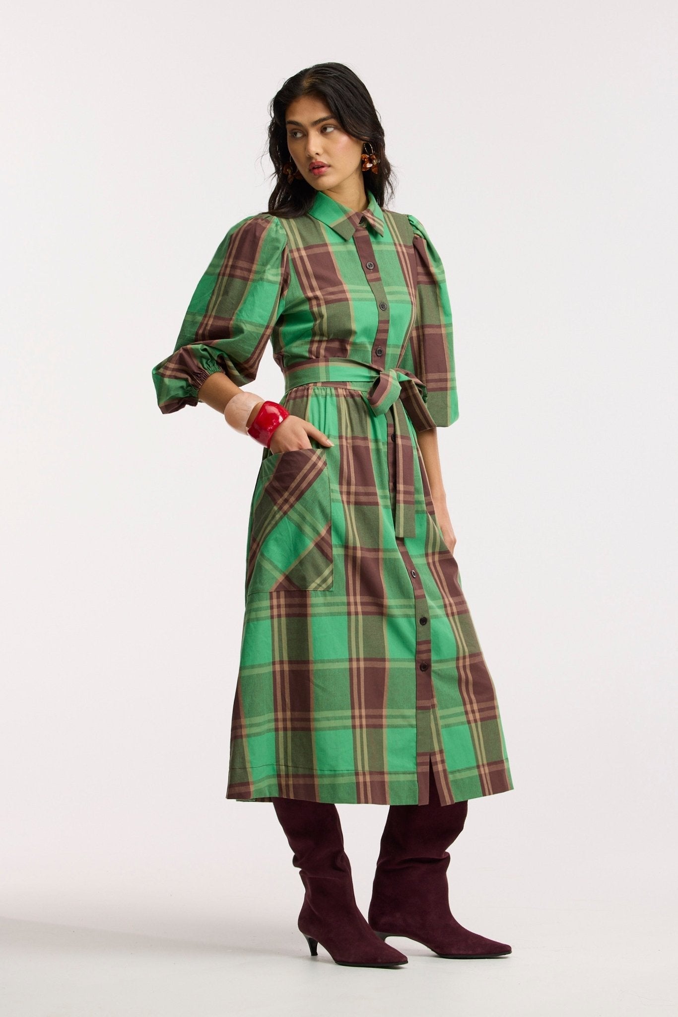Robe Chemise Lignage