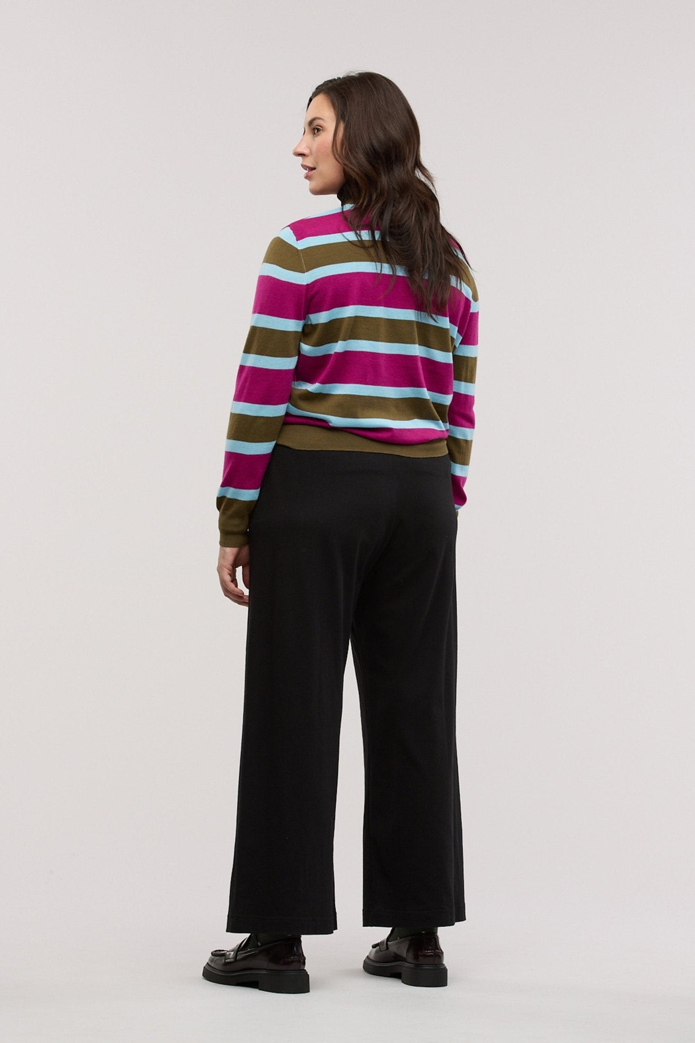 Pull mérinos de voyage