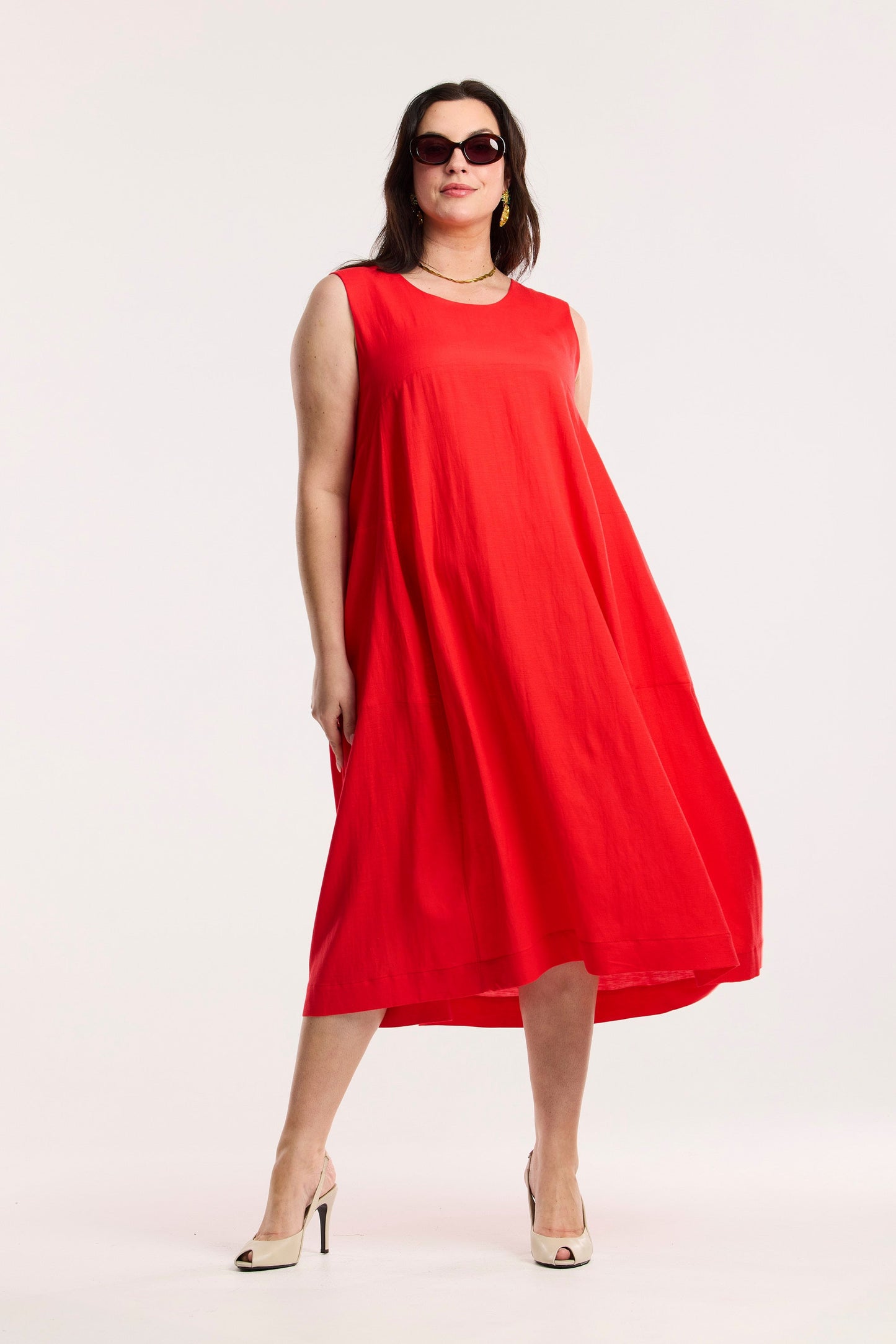 Robe midi évasée Perseverance