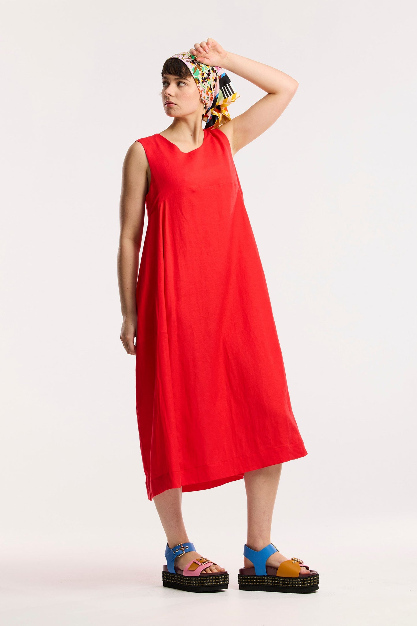 Robe midi évasée Perseverance