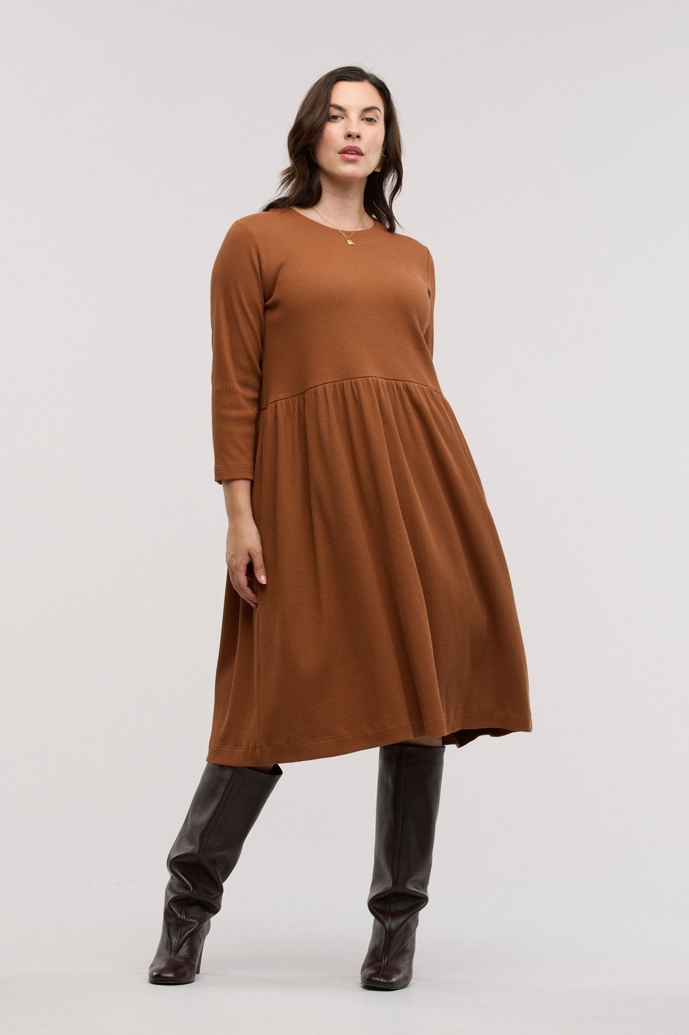 Robe côtelée Traveller Luxe