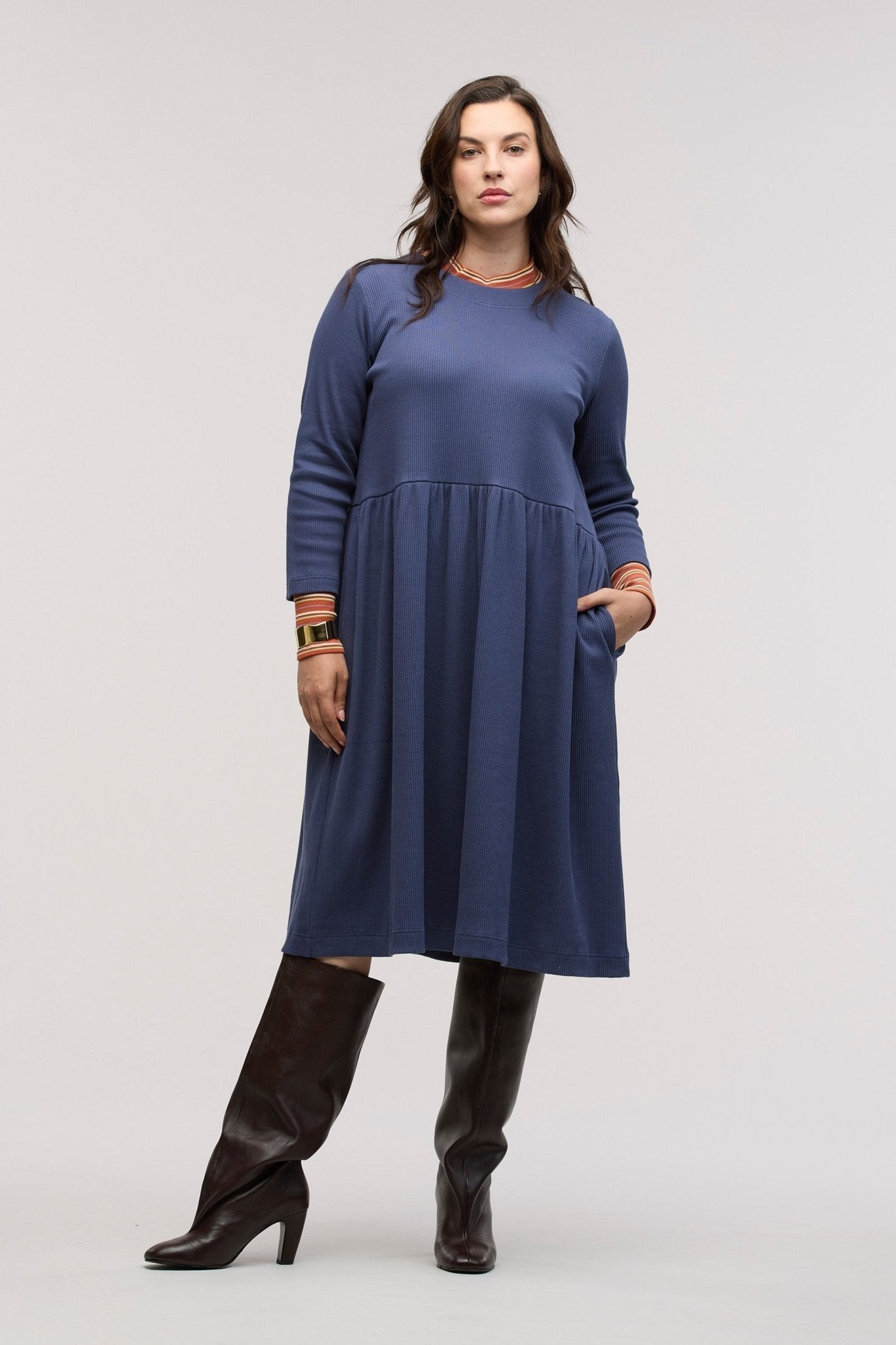Robe côtelée Traveller Luxe
