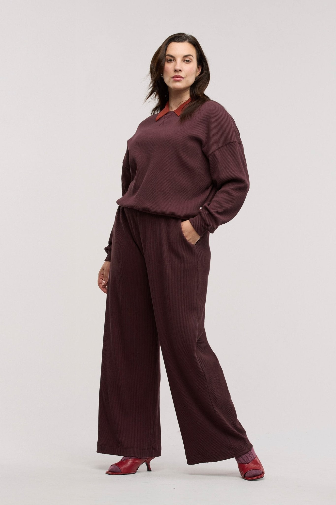Pull côtelé Traveller Luxe