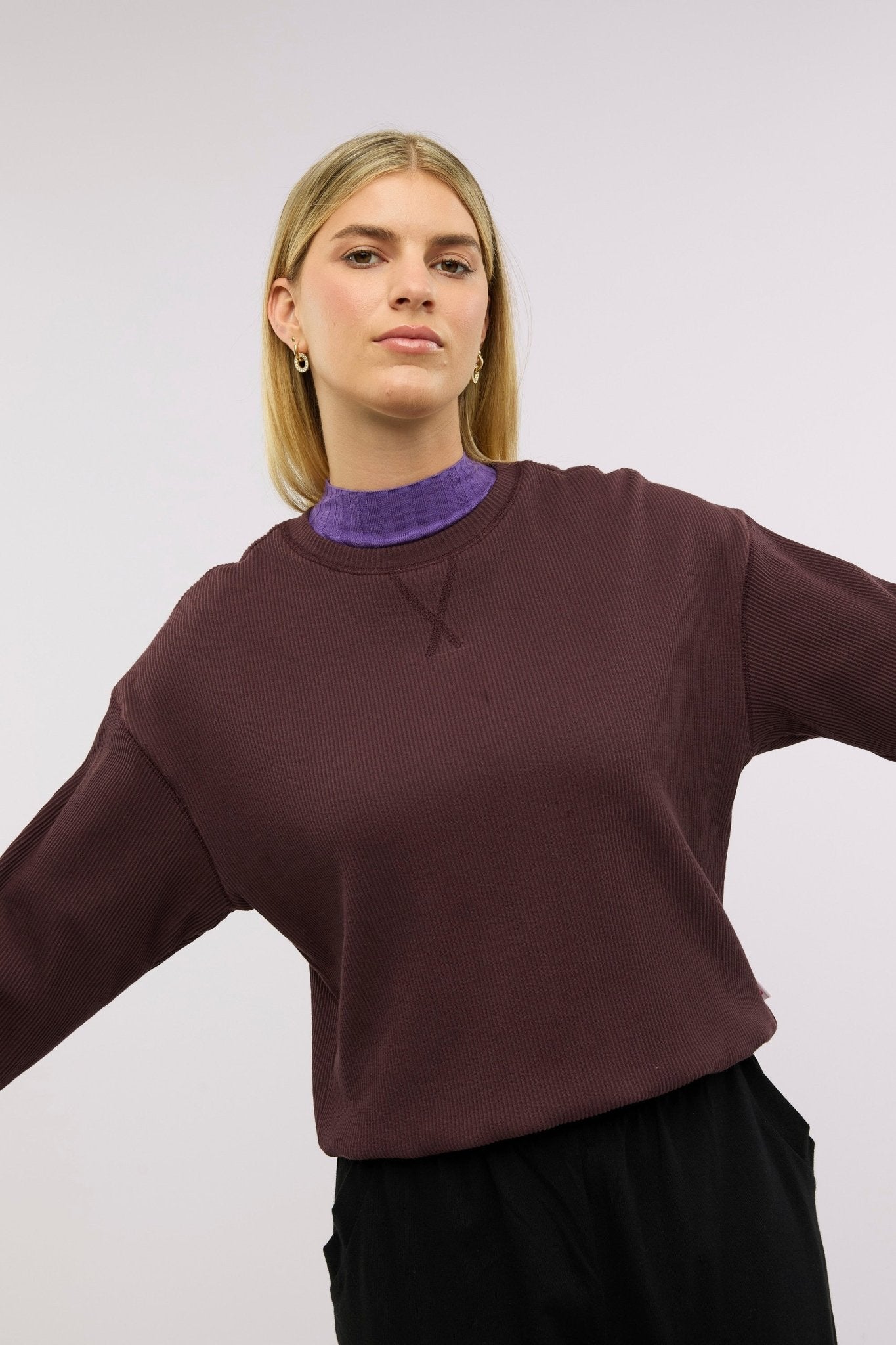 Pull côtelé Traveller Luxe
