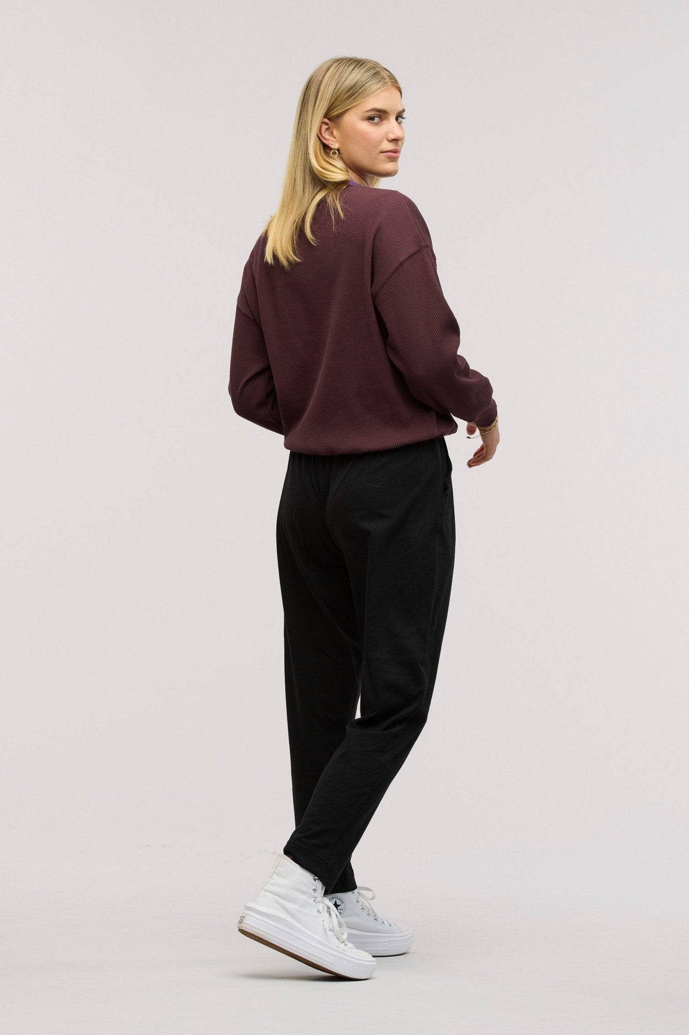 Pull côtelé Traveller Luxe