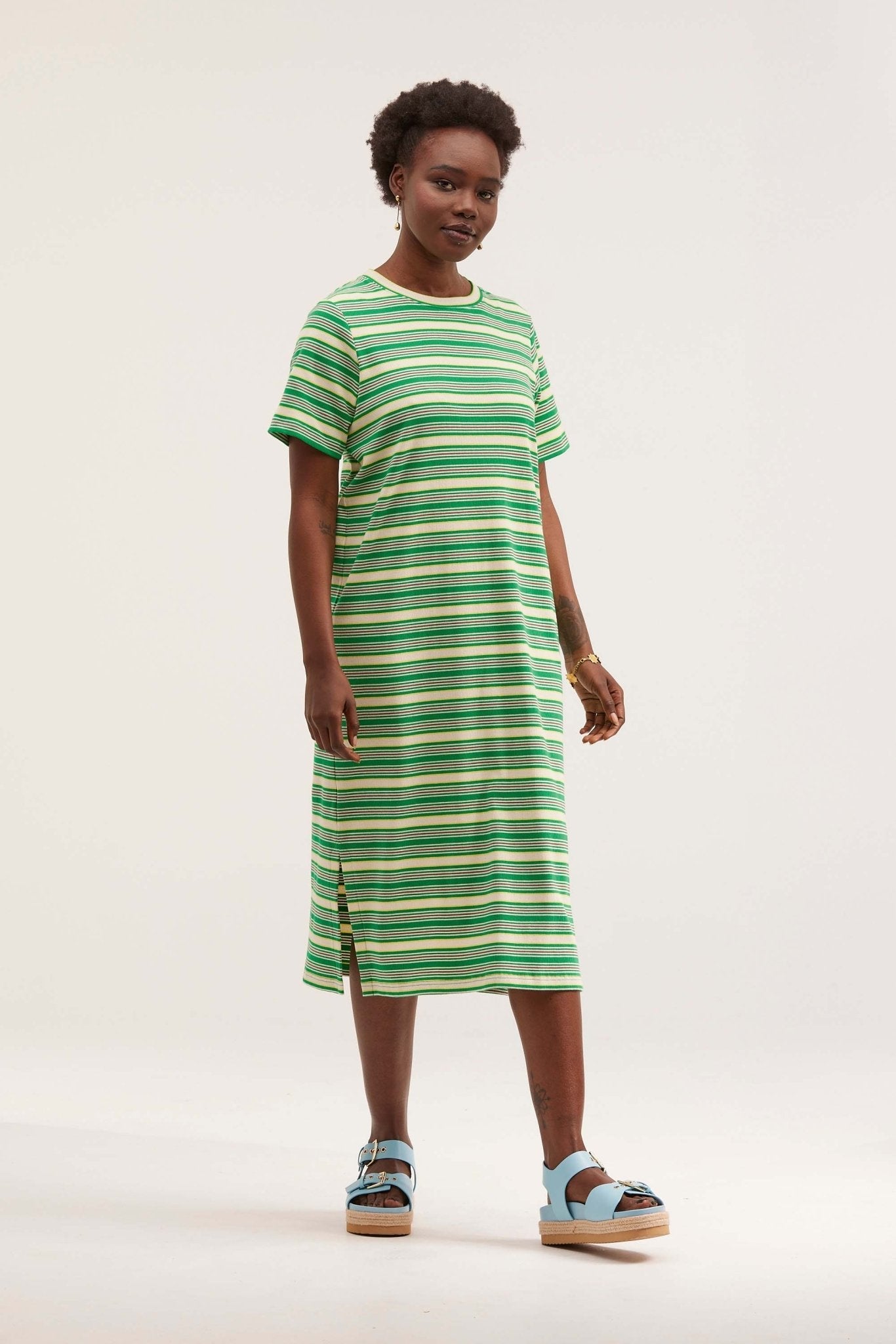 Robe côtelée de voyage