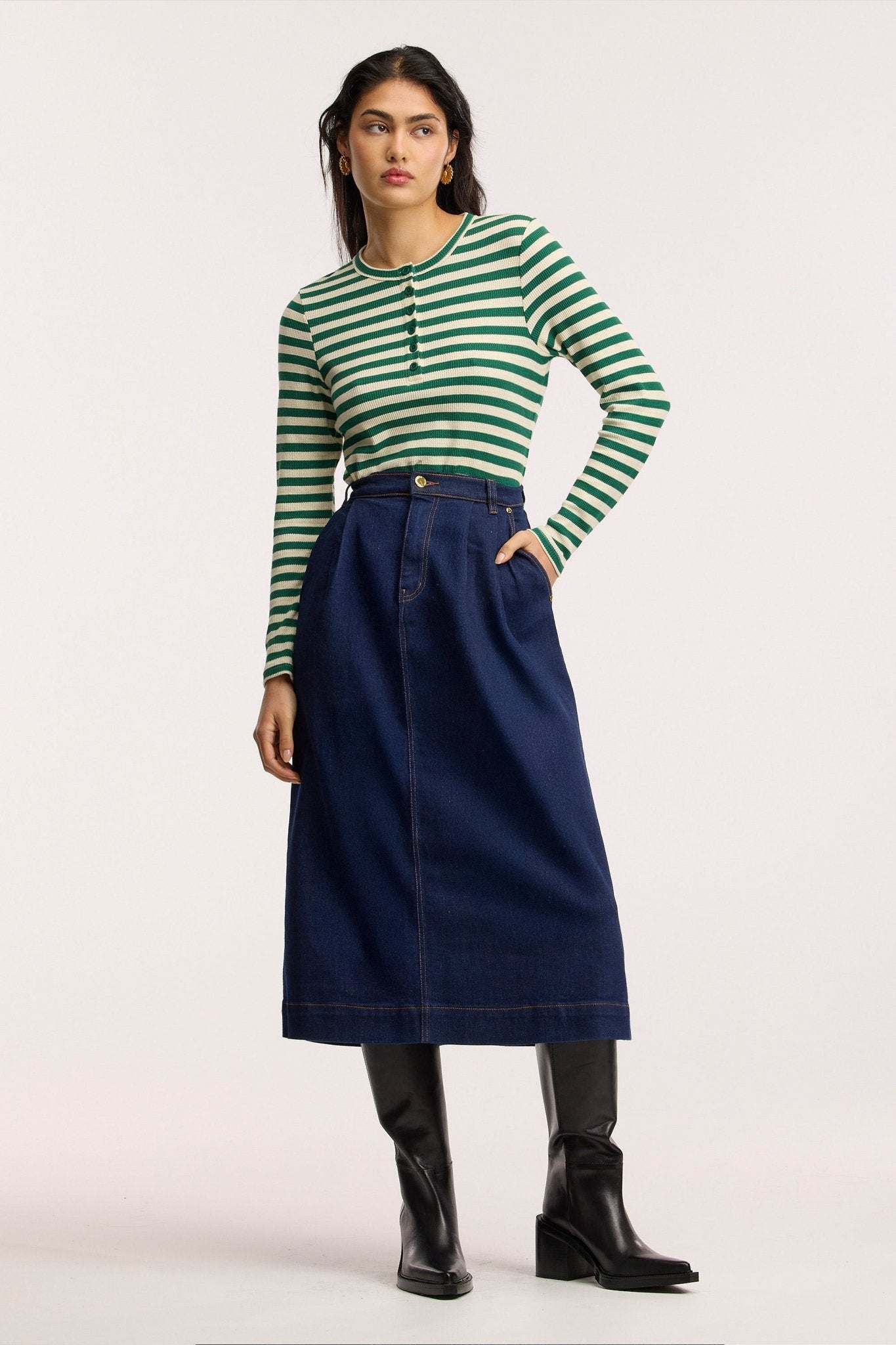 Haut Henley gaufre Traveller