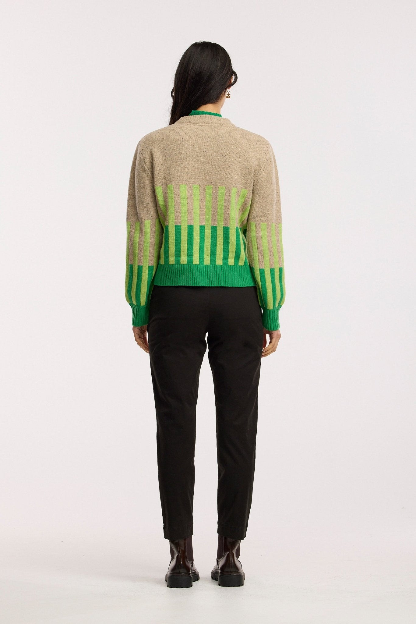 Pull en maille intarsia Vivacity